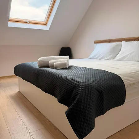Two-bedroom In Center With Private Garage Apartmán